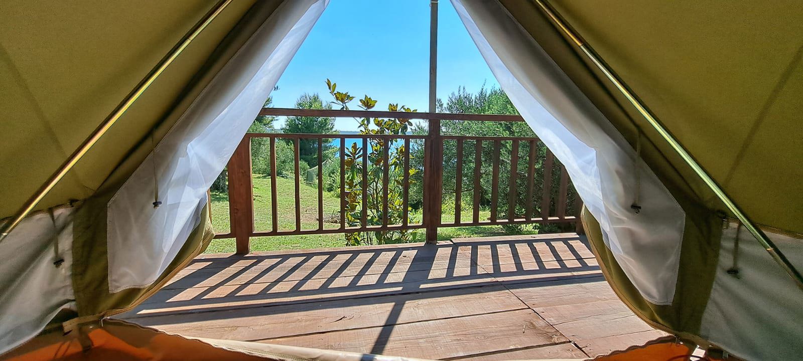 Glamping Bell Tent West Robinson 3